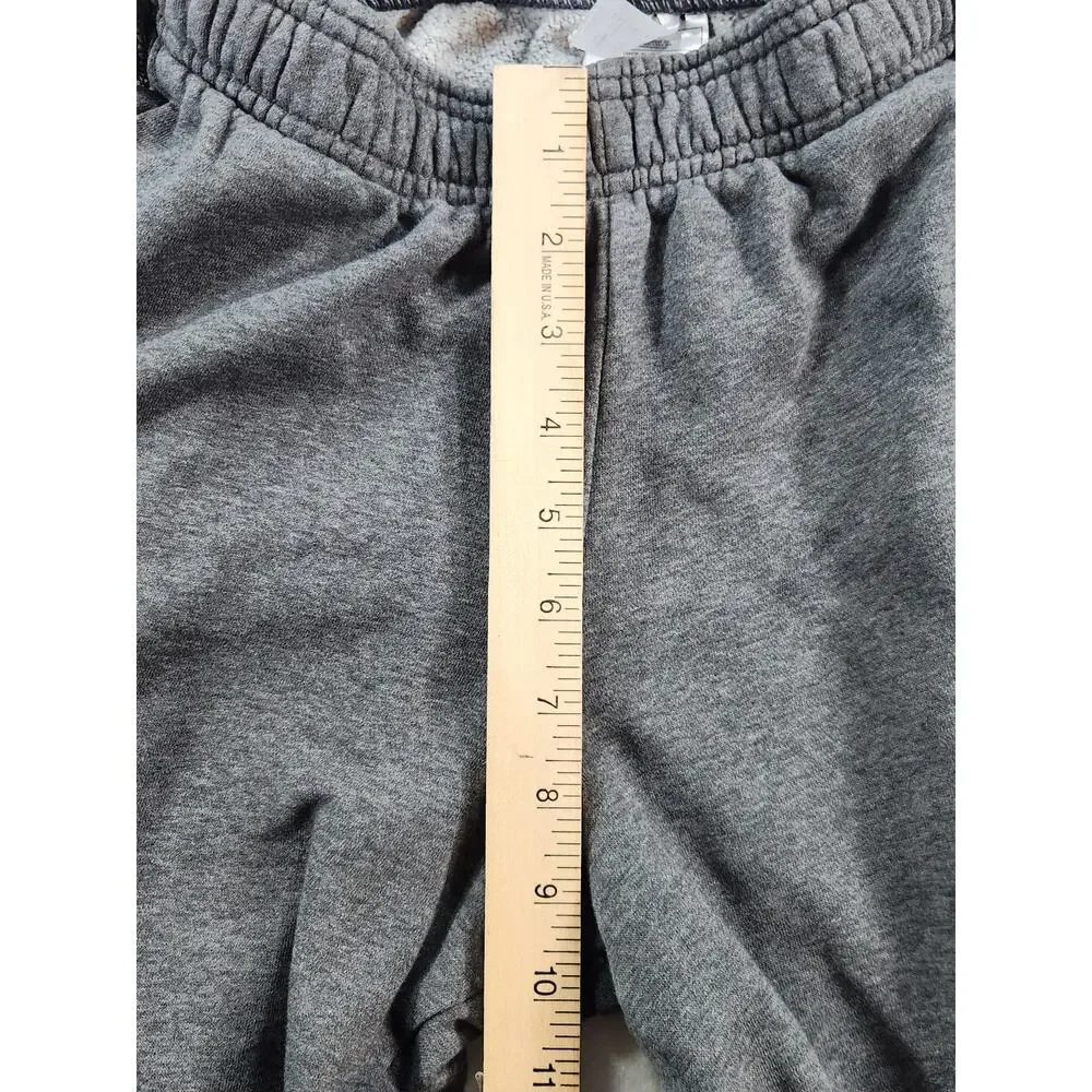 Adidas Men's Gray 3-Stripes Jogger Sweatpants Size S